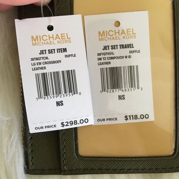 Michael Kors jet set crossbody with coin ID holder - Picture 4 of 7